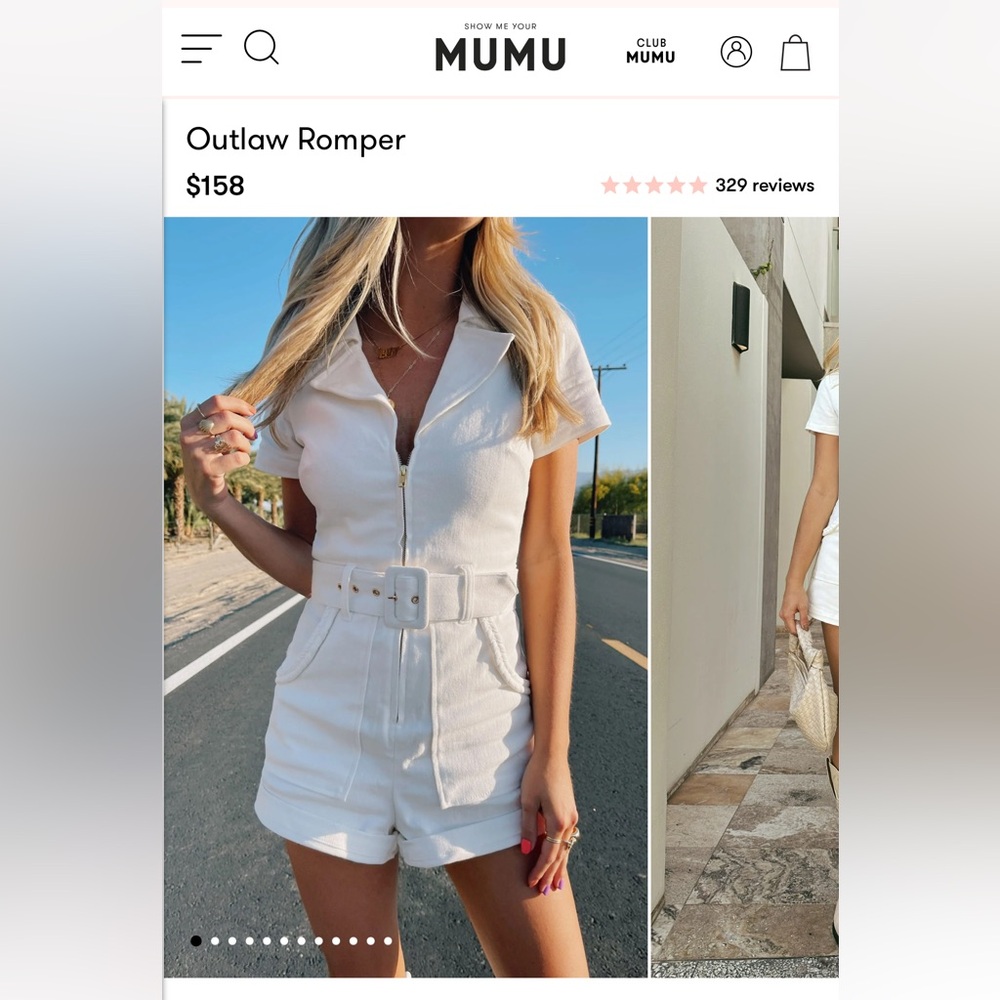 Show me your mumu romper